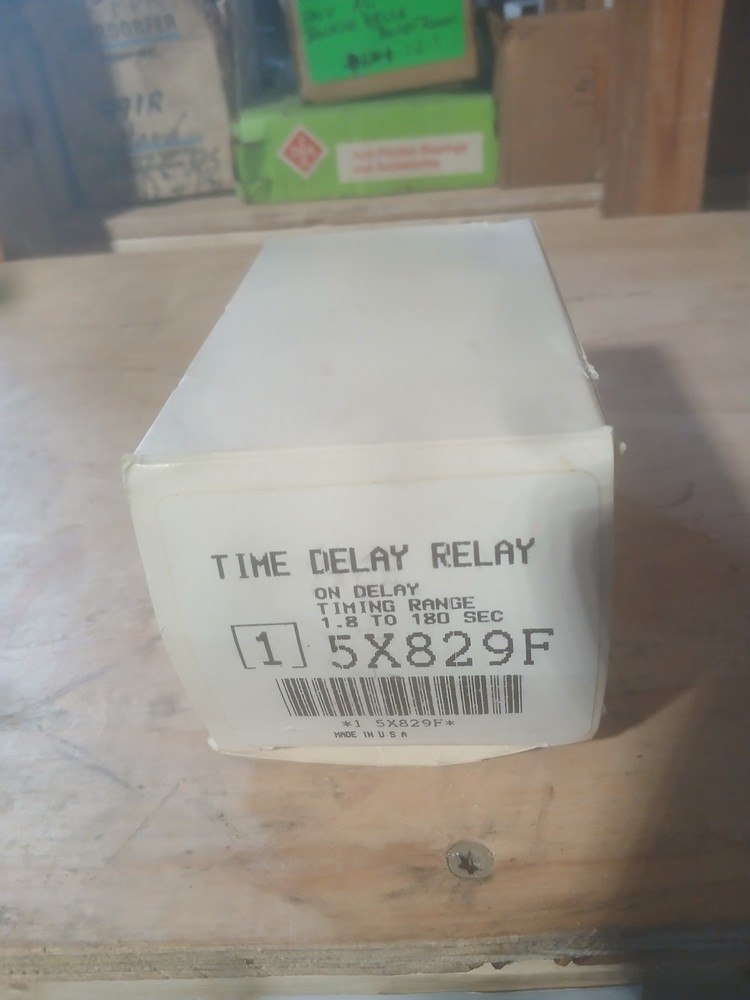 Dayton 5X829F On-Delay Time Delay Relay Adjustable Timing Range Control