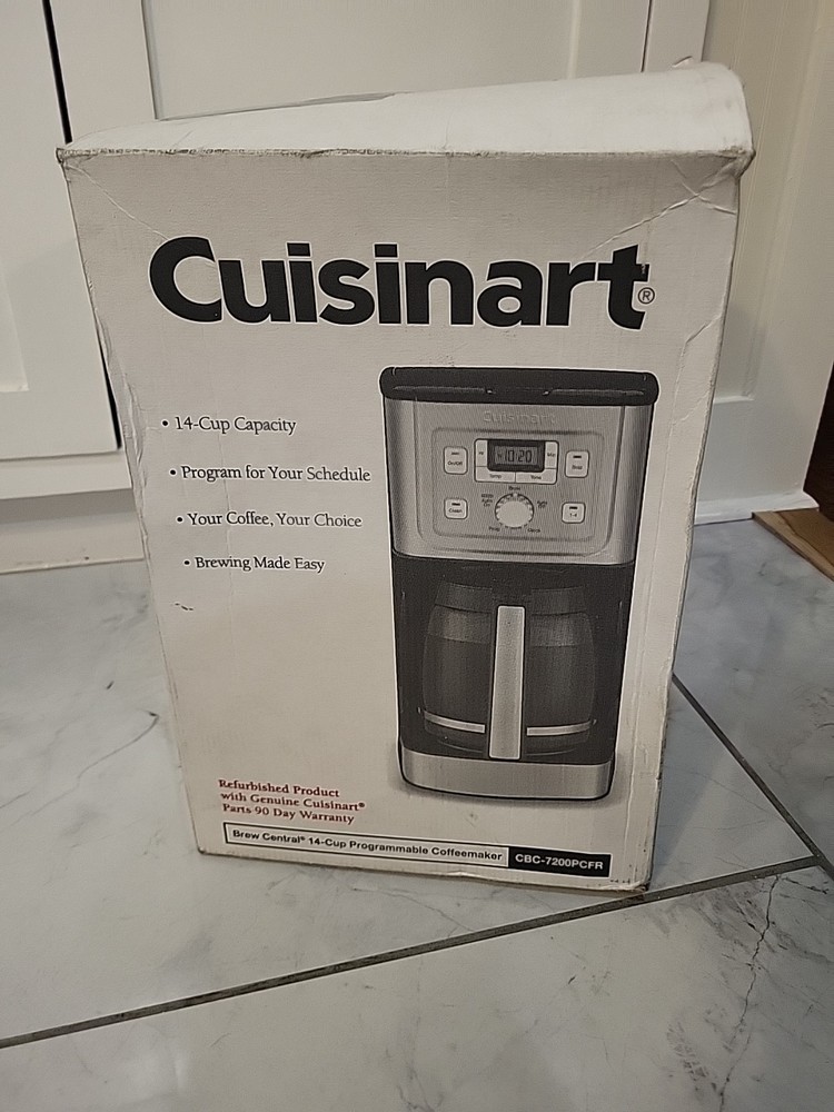 Cuisinart CBC-7200PC Brew Central 14-Cup Programmable Coffee Maker Stainless