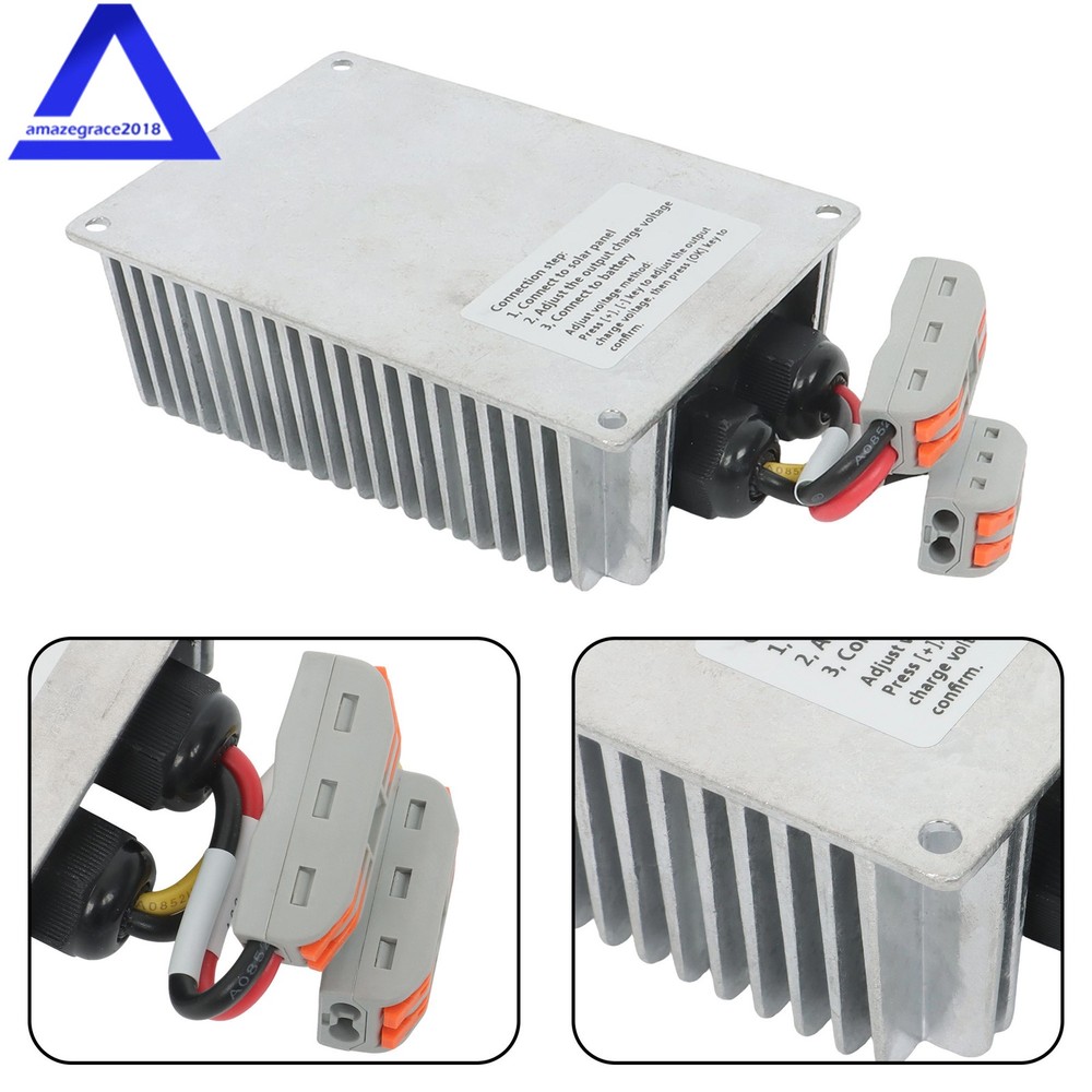 24‑85V Solar Battery Charge Controller Boost MPPT Voltage Adjustable Waterproof