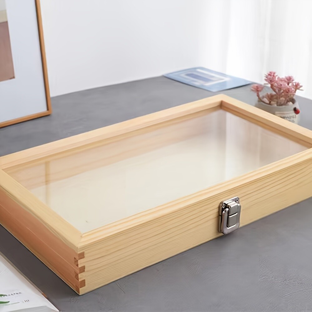 Souvenir Display Storage Box - For Keepsakes, Home Shelf Memory Preservation