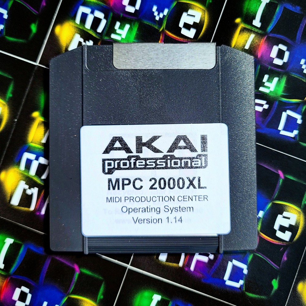 Akai MPC 2000XL ZIP 100MB Operating System OS V1.14 Boot Disk