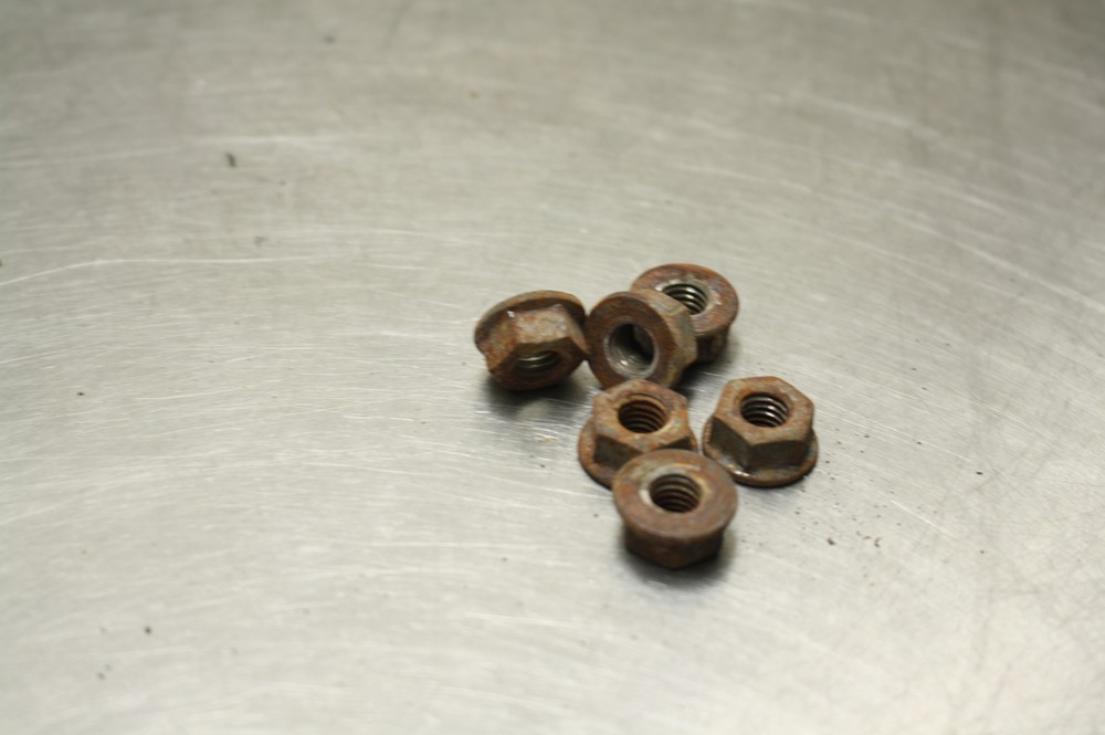 05-07 Triumph Sprint  ST1050 Exhaust Header Nuts Bolts