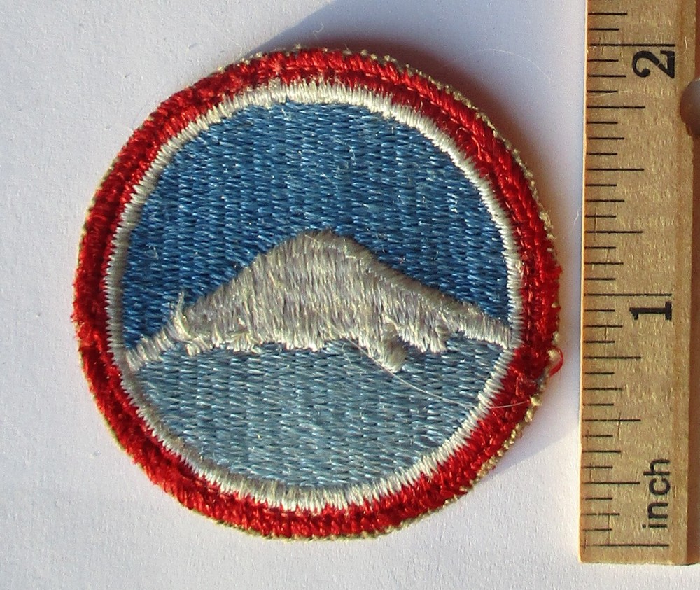 Original Vintage US ARMY FAR EAST COMMAND PATCH Cut Edge No Glow