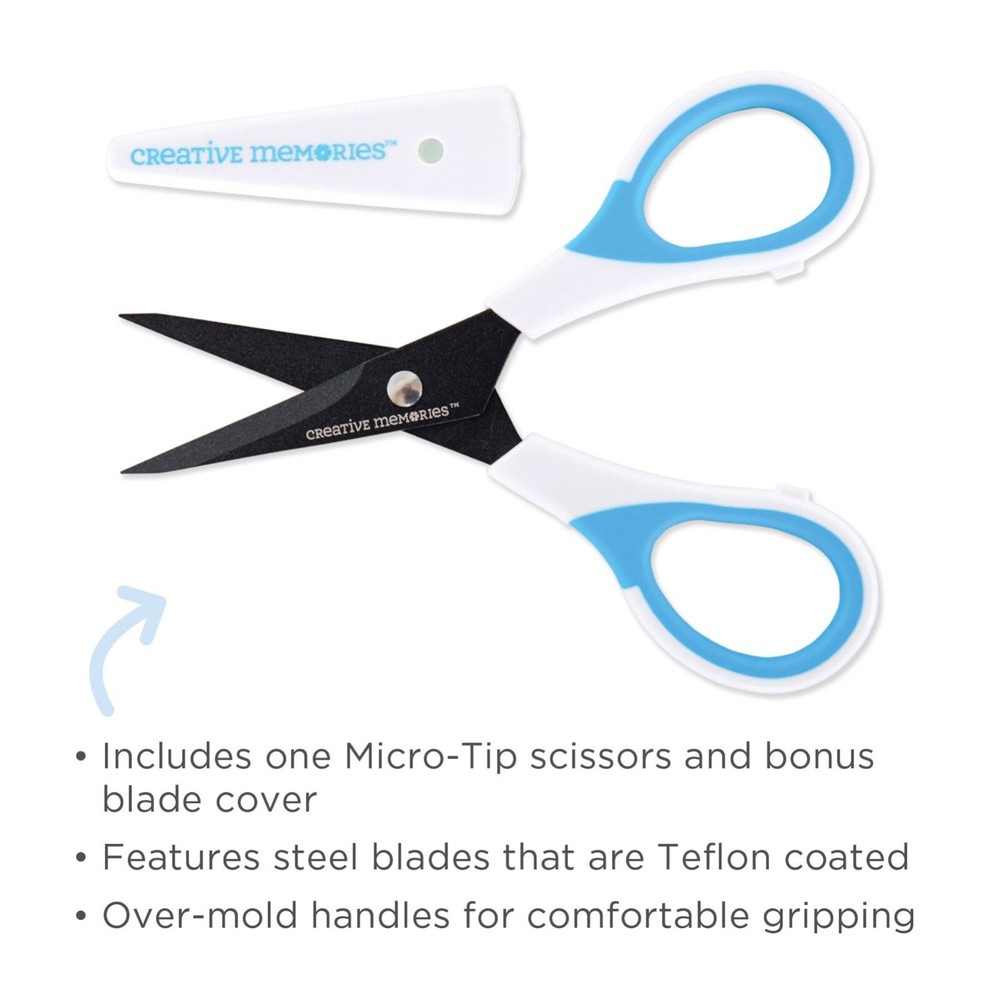 CREATIVE MEMORIES Micro-Tip Scissors Brand New