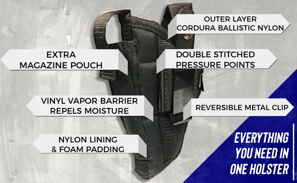 OWB Gun Holster For Springfield Armory XDE