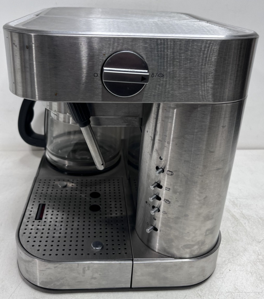 Espressione EM-1040 Coffee Maker Combo Drip & Espresso Machine Untested
