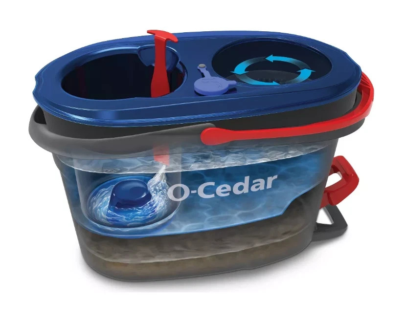 O-Cedar RinseClean Spin Mop & Bucket System Model # 168534 -New