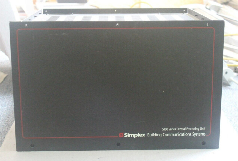 Simplex Building Comm System 5100 Central Processing Unit - Enclosure and Cable