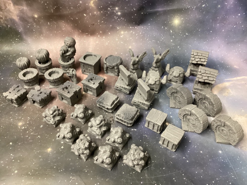 Krosmaster Quest style custom Scenery set!