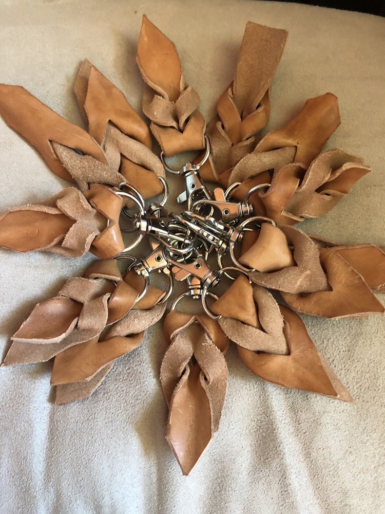 Handmade Leather Keychain