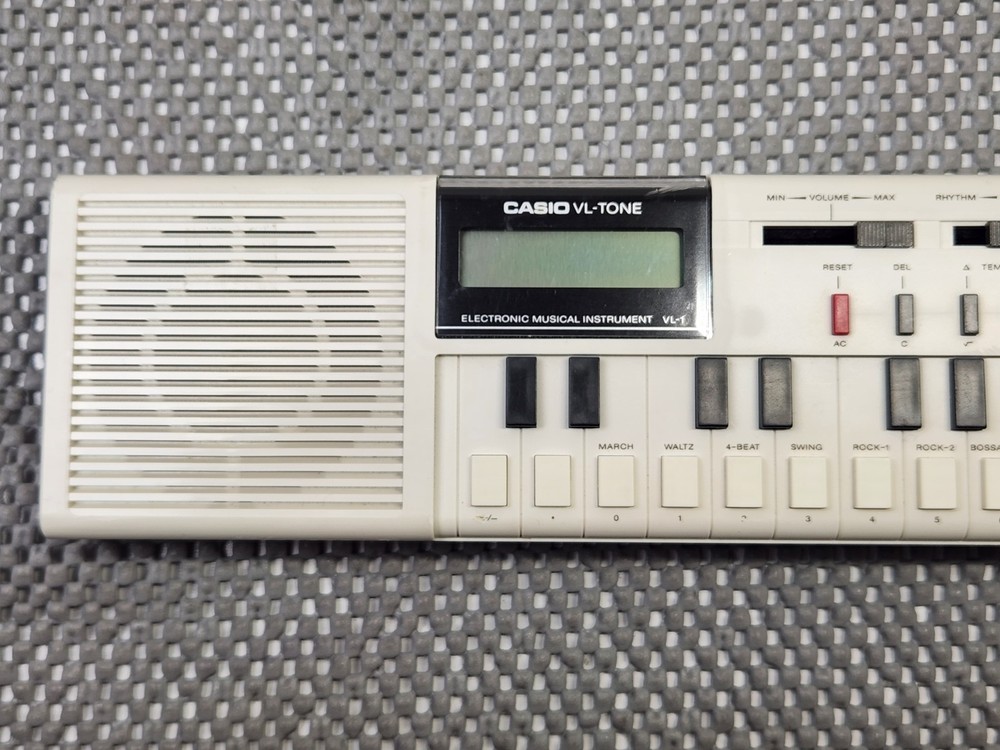 Vintage Casio VL-Tone Keyboard Synthesizer Partially Working READ