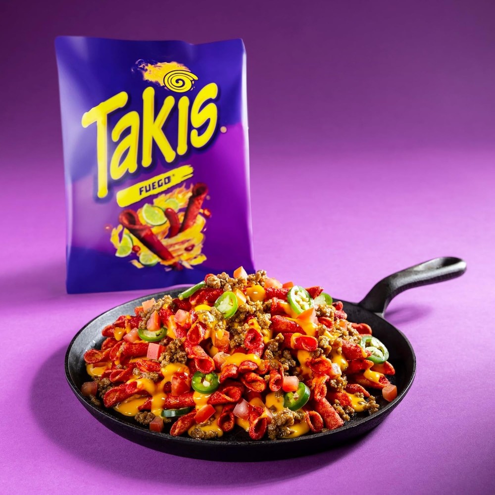 Takis 18 pc / 1 oz Variety Pack, Assorted Flavored Mixed Rolled Tortilla Chips .