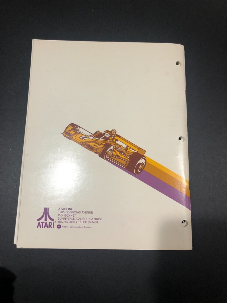 Atari Monte Carlo Arcade Operation Manual
