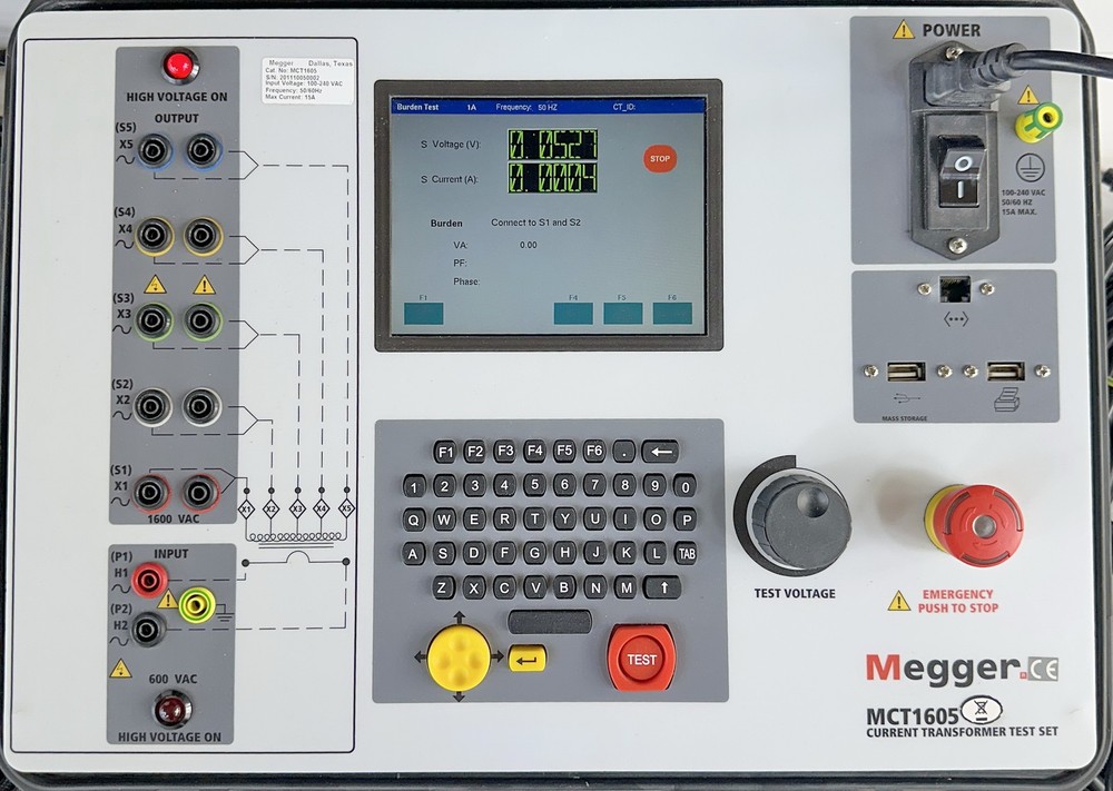 Megger MCT1605 Current Transformer Test Set **NEW**