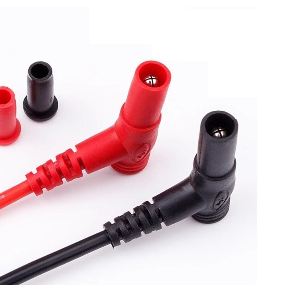 For alligator Clip Test Leads with Enhanced Safety for Electrical Testing