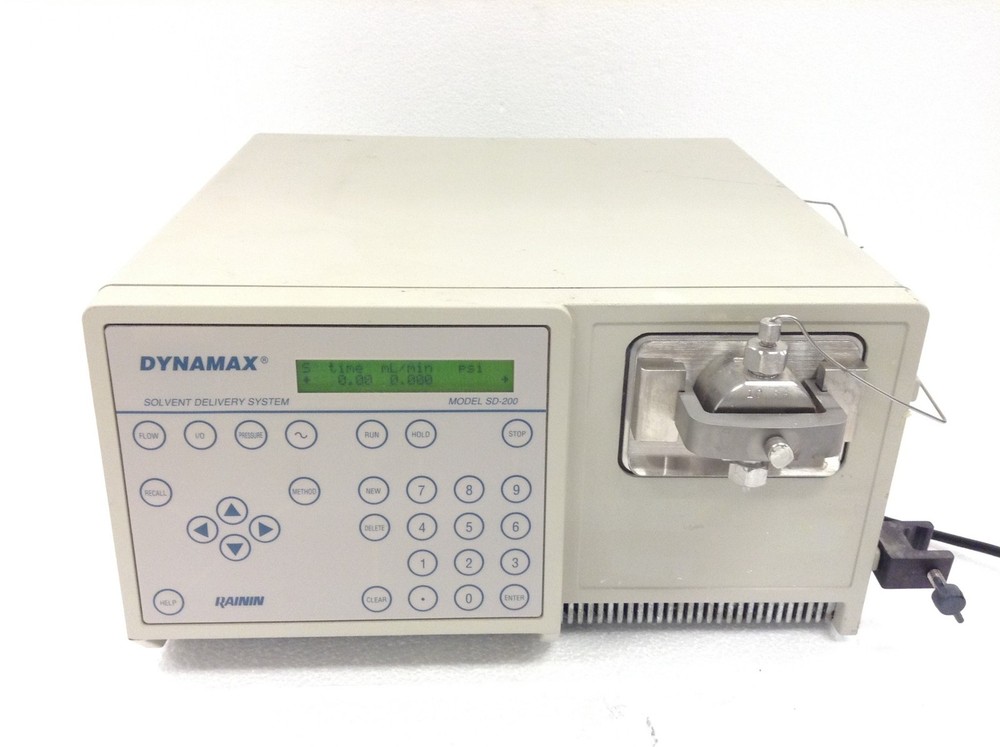 Dynamax SD-200 HPLC Pump Rainin Solvent Delivery System w/ module 7101-080