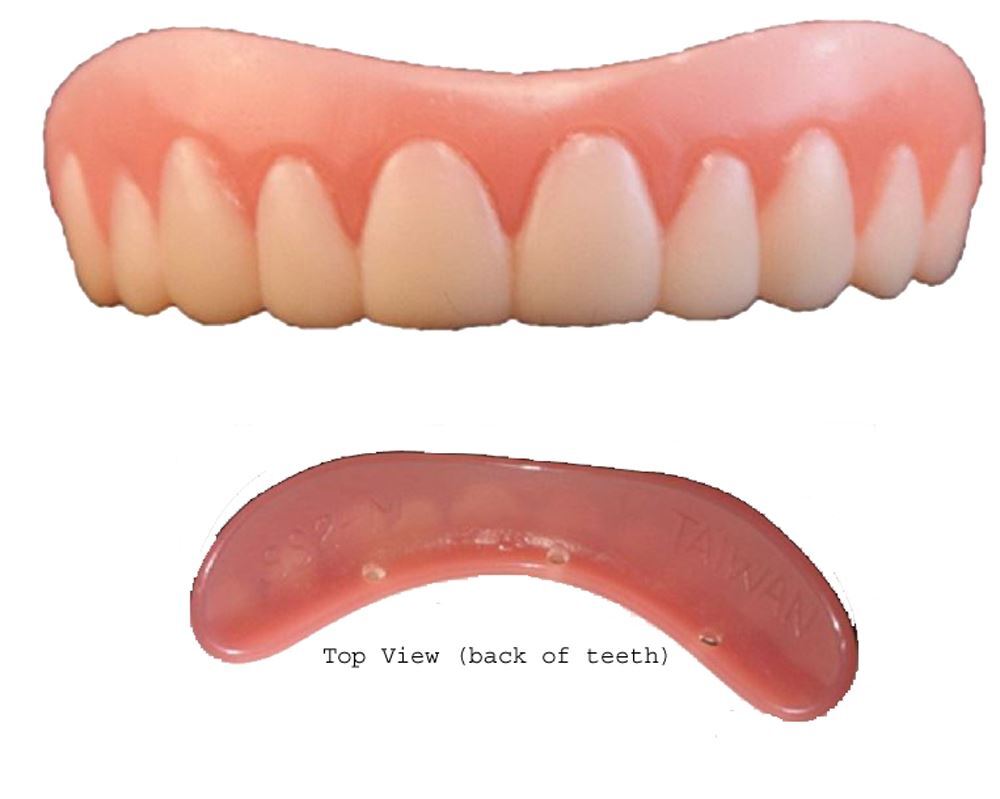 Medium Instant Smile Secure Cosmetic Fake Teeth Veneer