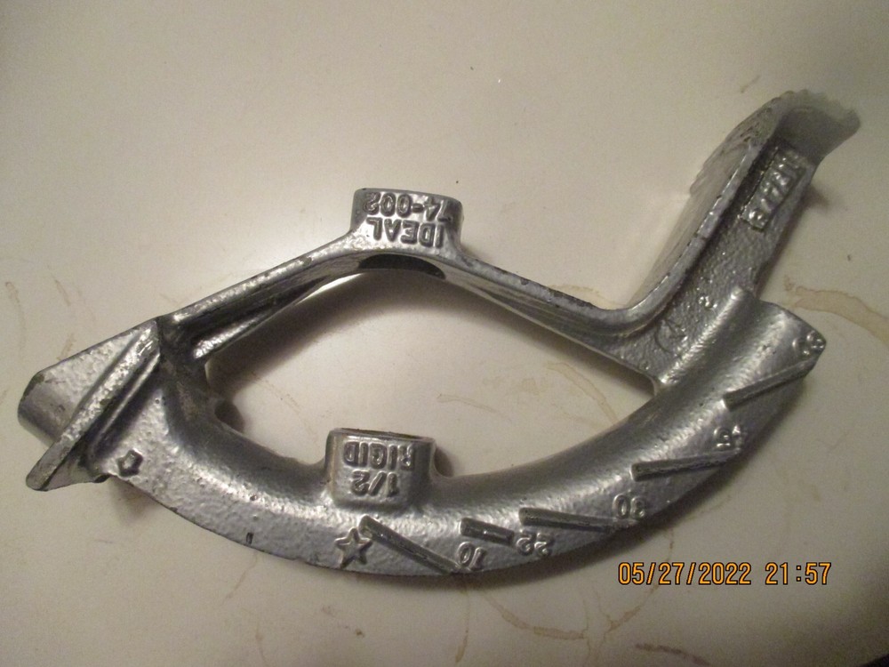 Ideal no. 2 3/4 conduit bender head