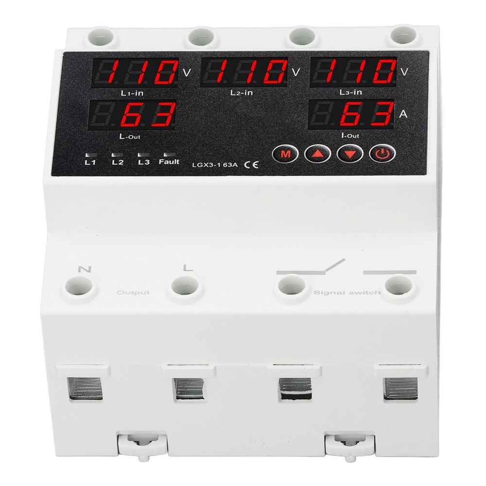 ´AC110V 3 Phase 4 Wire Automatic Transfer Switch 63A Changeover Switch Voltage