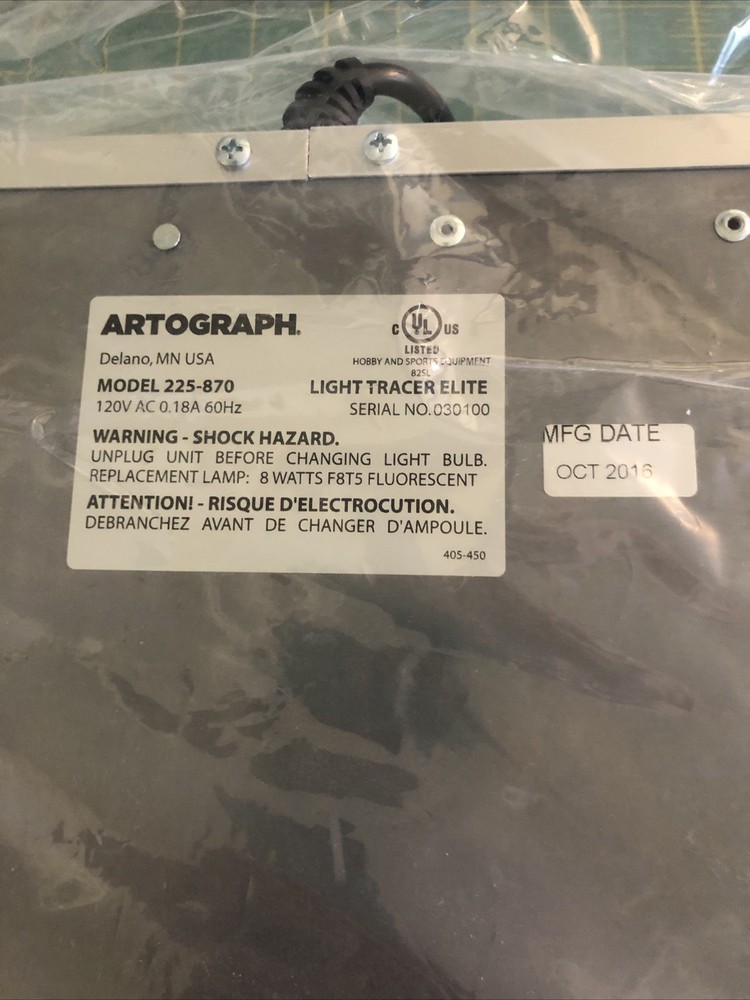 Light tracer Elite Light Box By Art O Graph