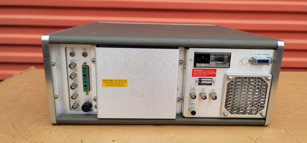 HP/ 8418A H01 Auxiliary Display Holder / 8412A Network Analyzer Phase Magnitude