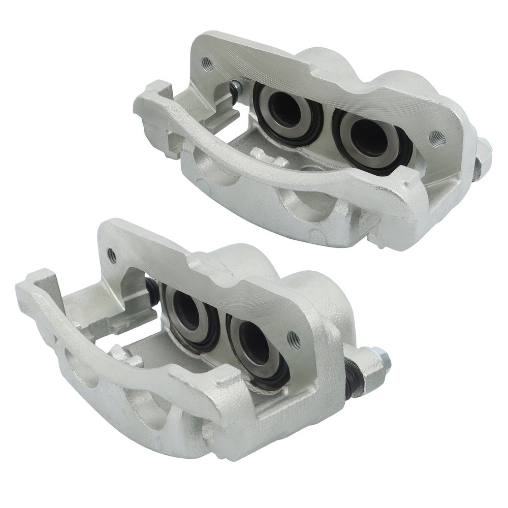 LABLT 2× Front Disc Brake Caliper w/Bracket For Chevy Silverado 2500 3500 Sierra
