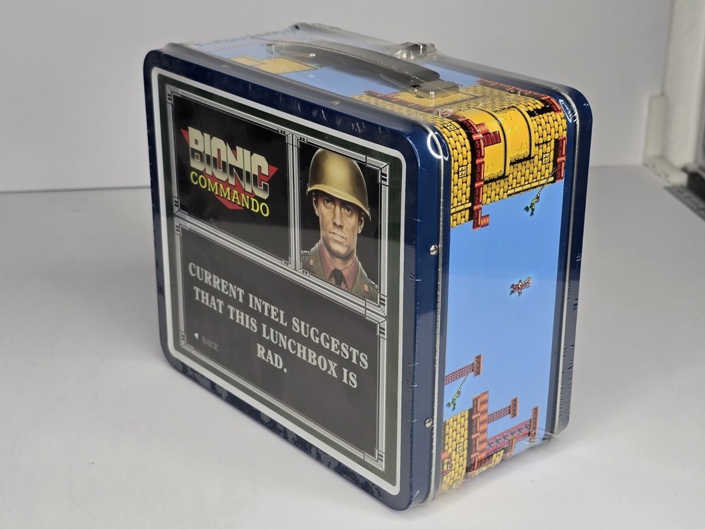 Brand New - 2009: Bionic Commando Vintage Metal Lunch Box - Sealed
