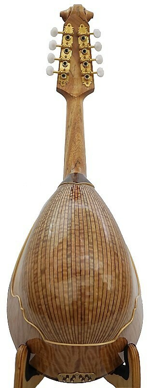 Bowl Back Mandolin Solid Spruce top curl Maple back Violin head NBMI (70-89)