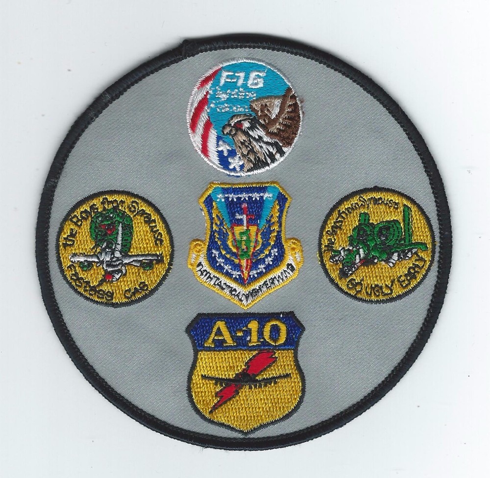 80's 174th TAC FIGHTER WING GAGGLE patch