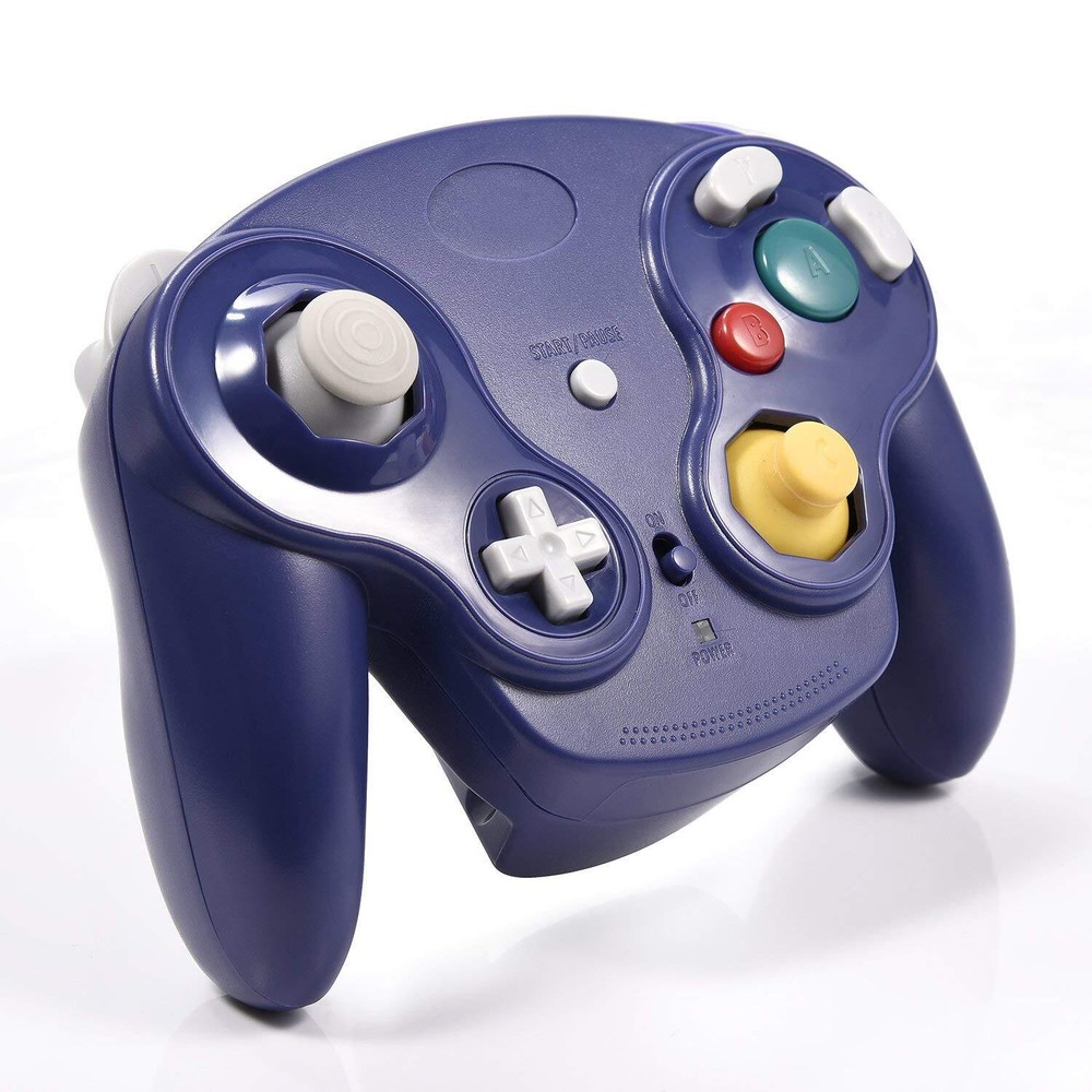 2.4Ghz Wireless Game Controller w/ Adapter Wavebird For Gamecube GC NGC Console