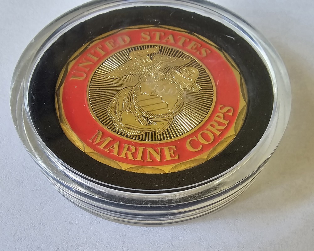 US Marine Corps Semper FI Dog Challenge Coin