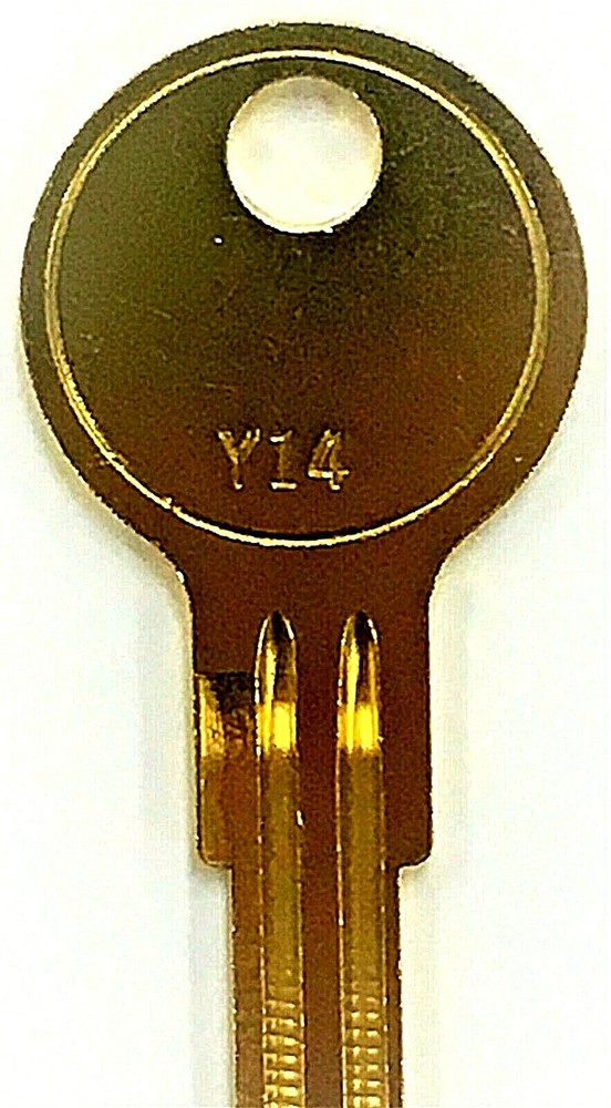 1 Hudson Toolboxes Y14 01122AR Key Blank For Various Locks Keys Blanks