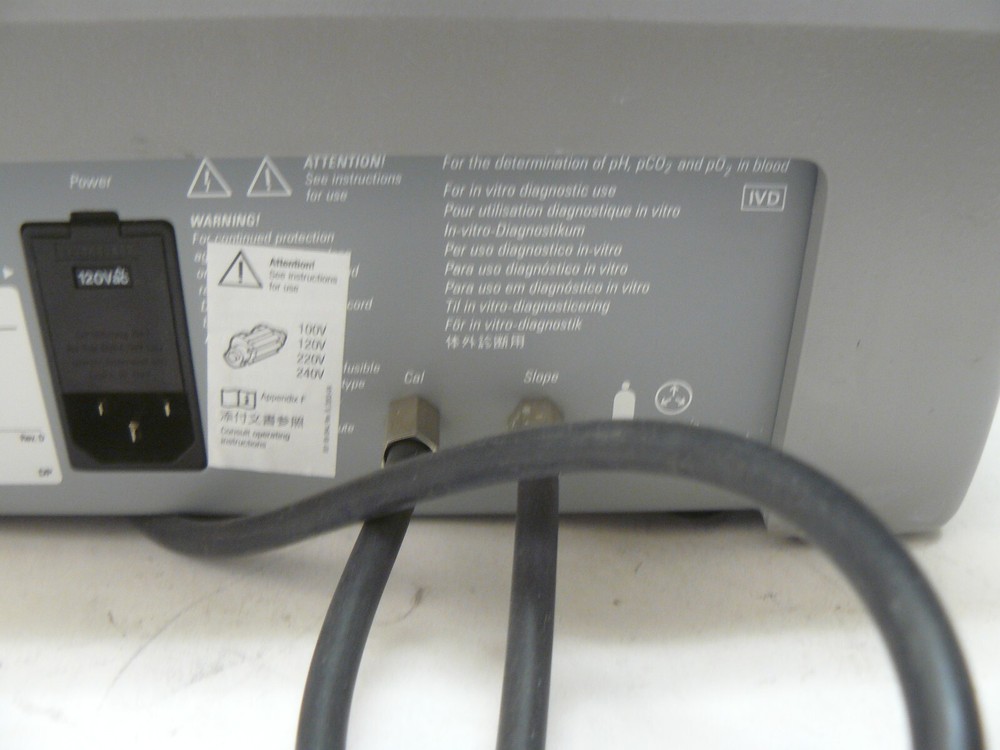 SIEMENS BAYER RAPIDLAB 248 PH / GAS ANALYZER