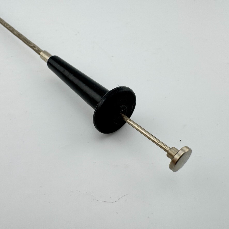 12” Vintage Camera Remote Shutter Trigger Release Button Plunger Cable Japan