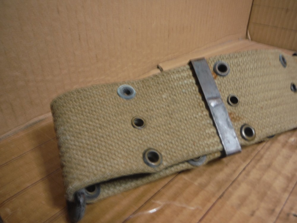vintage us military belt