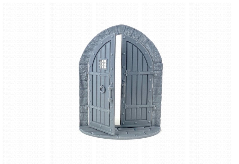 Dungeon Castle Door Diorama - 1:12 Scale (for 6" figures)