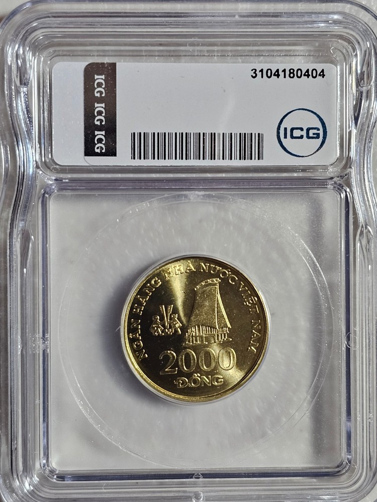 Vietnam 2000 Dong 2003 ICG MS 68
