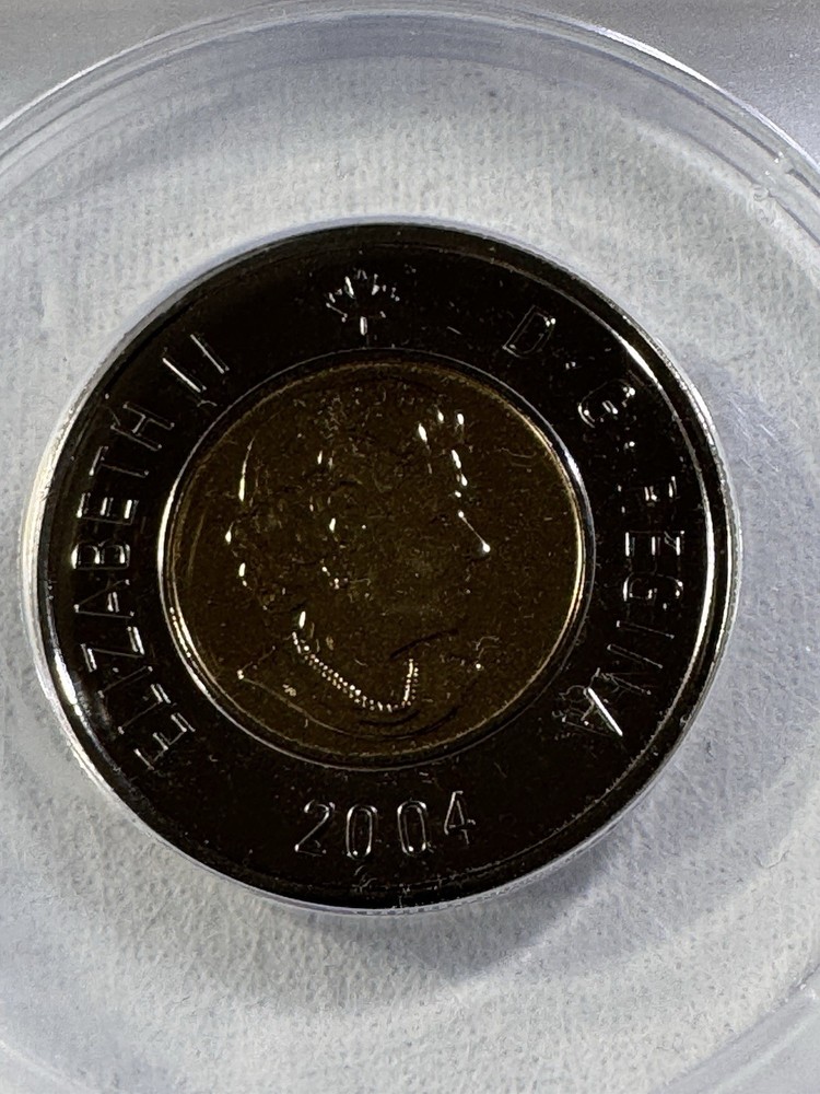 2004 Canada $2 Toonie Graded MS 69 by ANACS