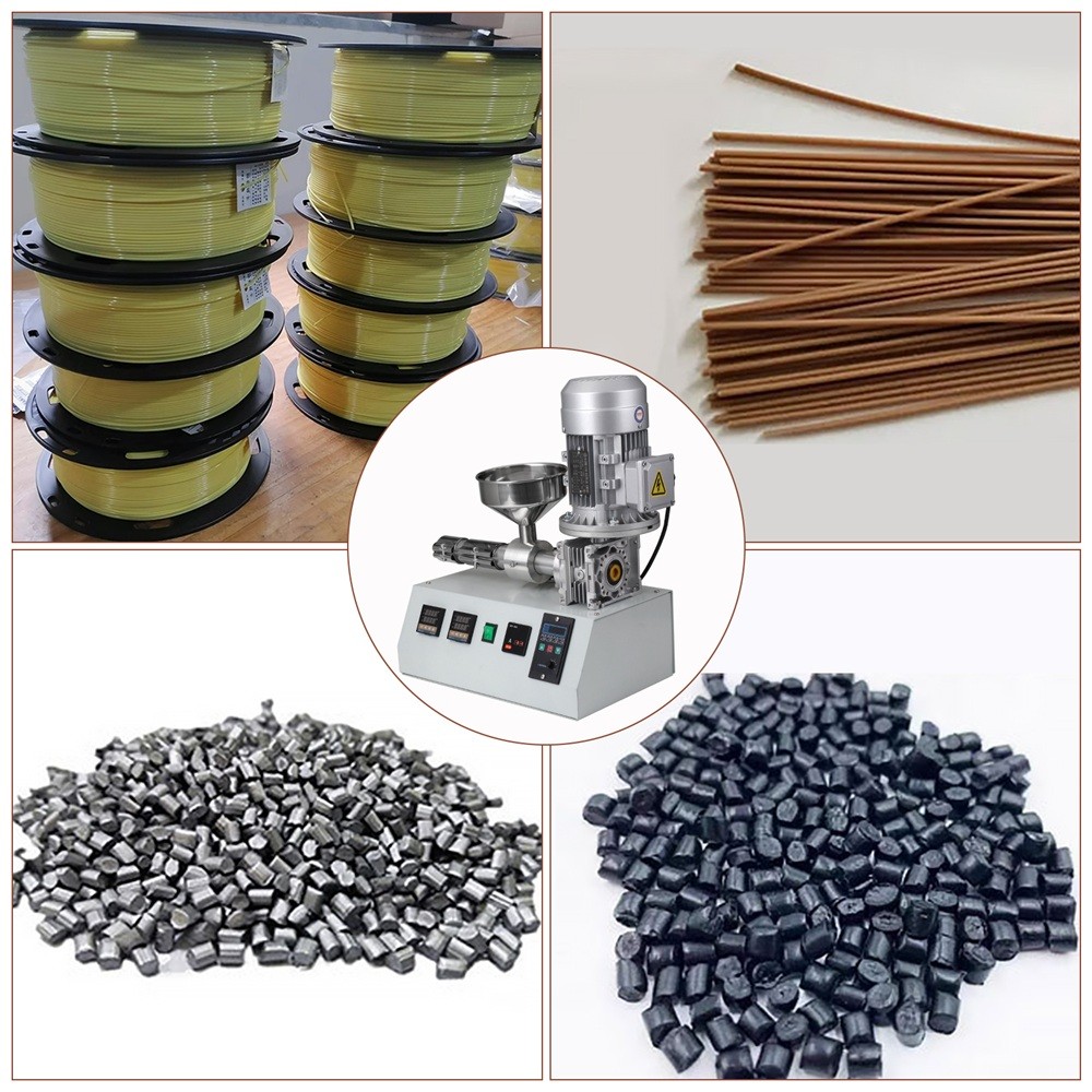 3D Printer Extruders Filament Maker Plastic Pellet Extruder 0-350°c Pid Control