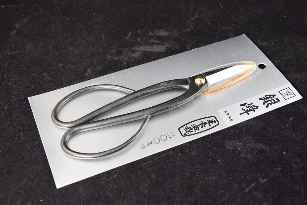 8" Japanese Long Handled Shears / Scissors for Bonsai Tree / Ikebana Tool