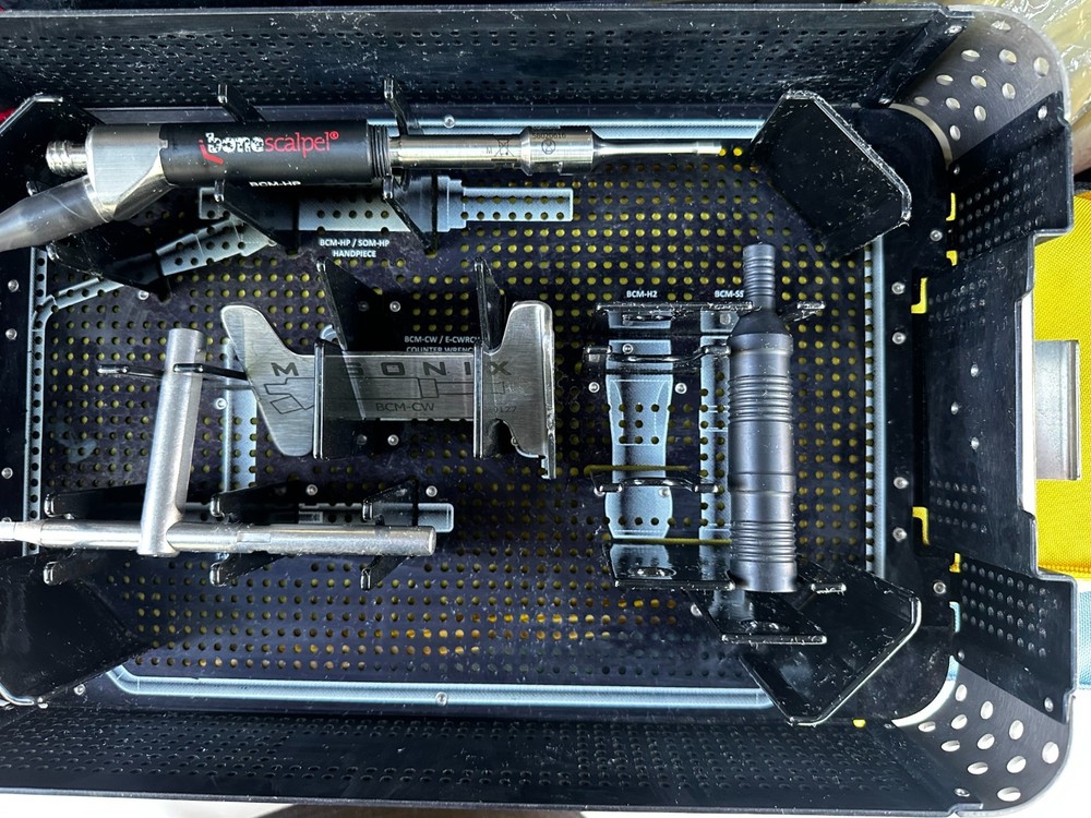 Misonix Bone Scapel 4 Piece Set Ref: BCM-HP