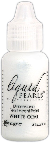 Liquid Pearls Dimensional Pearlescent Paint .5oz White Opal
