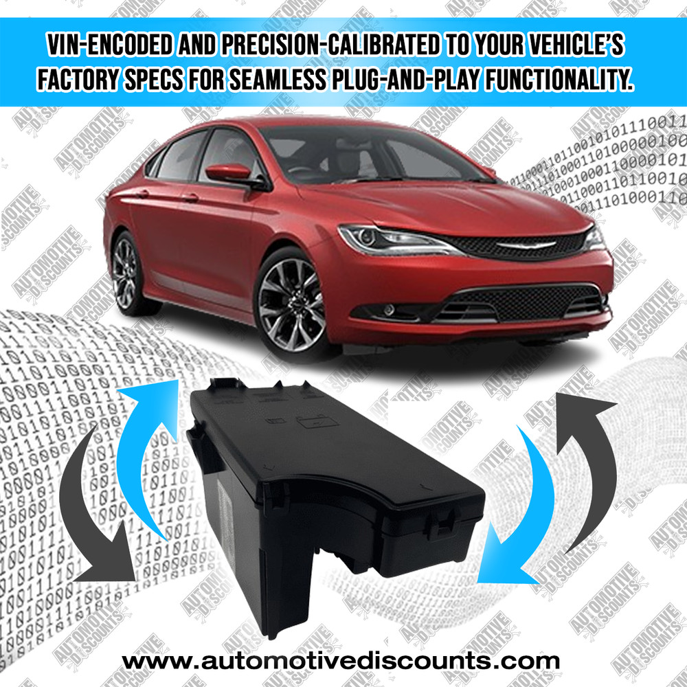 2013 CHRYSLER 200 OEM Rebuilt TIPM 68235271AA PROGRAMMED PLUG & PLAY READY