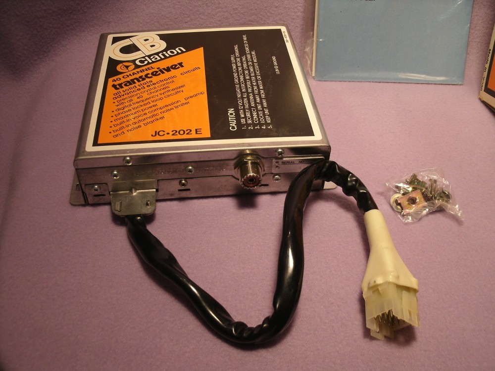 Vtg Clarion JC-202E40 CH CB Transceiver Car Stereo Module