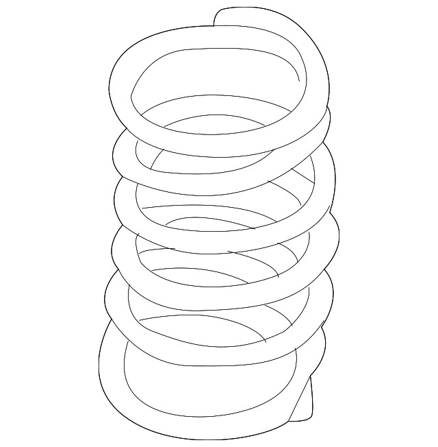 Genuine Nissan Coil Spring 55020-4RC2B