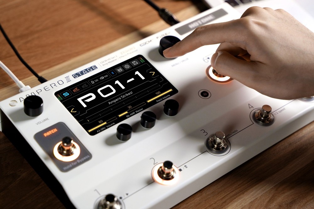 Hotone Ampero II Stage MP-380 Amp Modeler & Effects Processor