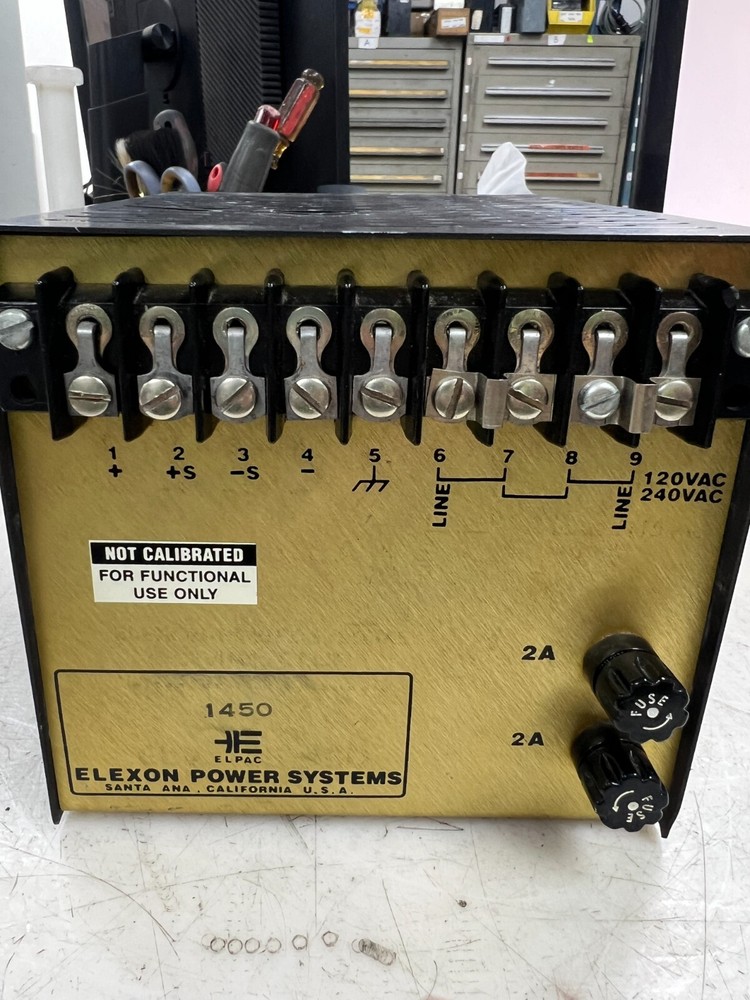 👀 ELPAC ELEXON POWER SYSTEMS 120/240 VAC POWER SUPPLY 1450
