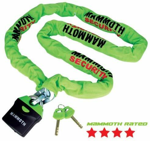 MAMMOTH LOCM009 CHAIN LOCK 1.8M + MAMMOTH THATCHAM GROUND ANCHOR