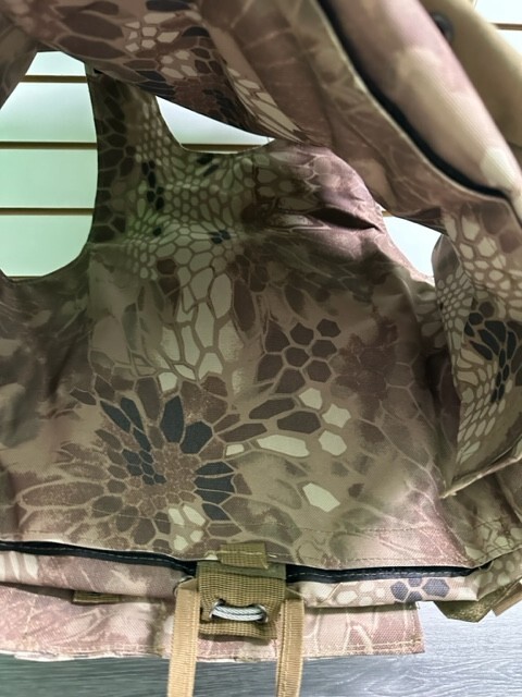 Camo Tactical Armor Plate Vest (No Plates)
