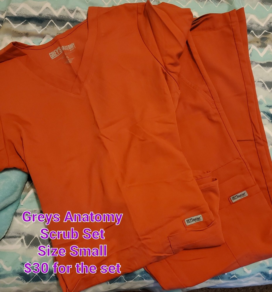 greys anatomy scrubs set